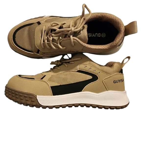 Guyisa European Breathable Men's Steel Toe Safety Shoes - Picture 3 of 7